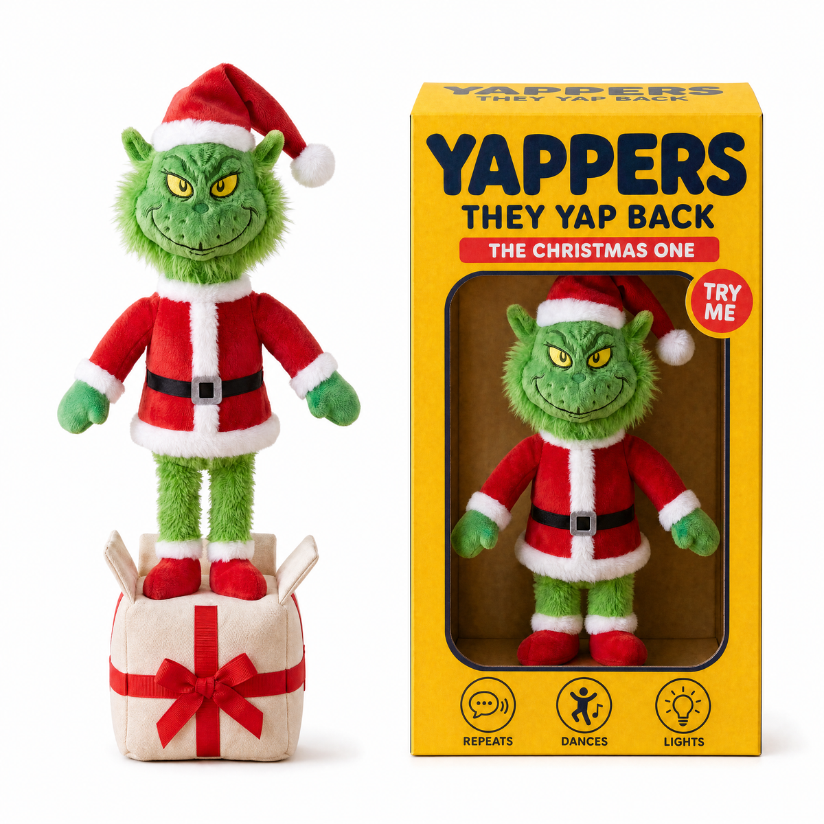 Yappers™ - Talking & Dancing Christmas Grump